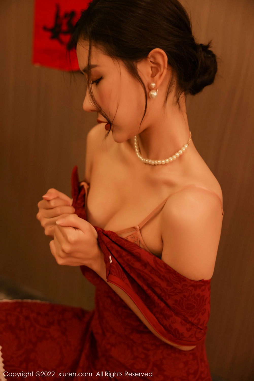 [XiuRen秀人网] 2022.01.25 No.4508 尹甜甜 新年写真第5张
