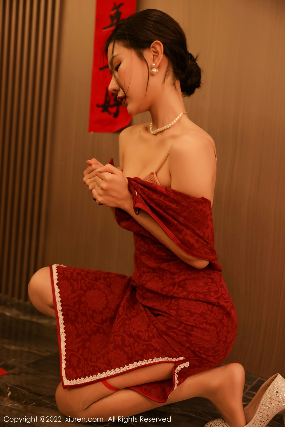 [XiuRen秀人网] 2022.01.25 No.4508 尹甜甜 新年写真第5张