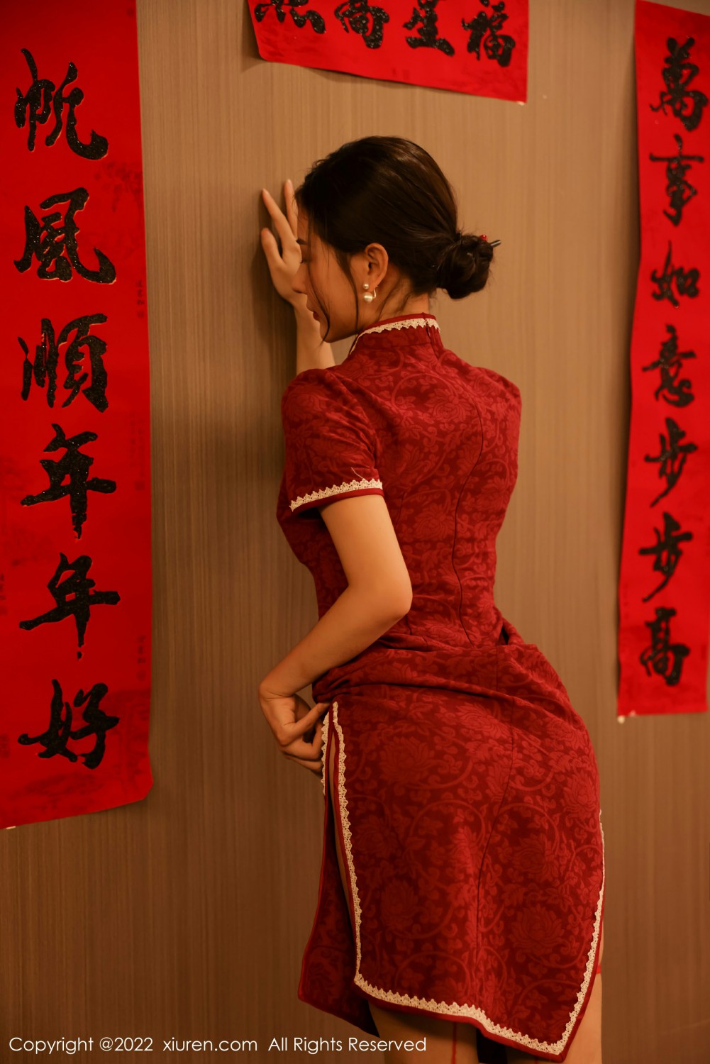 [XiuRen秀人网] 2022.01.25 No.4508 尹甜甜 新年写真第2张