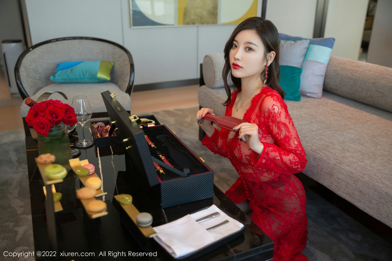 [XiuRen秀人网] 2022.01.26 No.4516 杨晨晨Yome 新婚之夜第3张