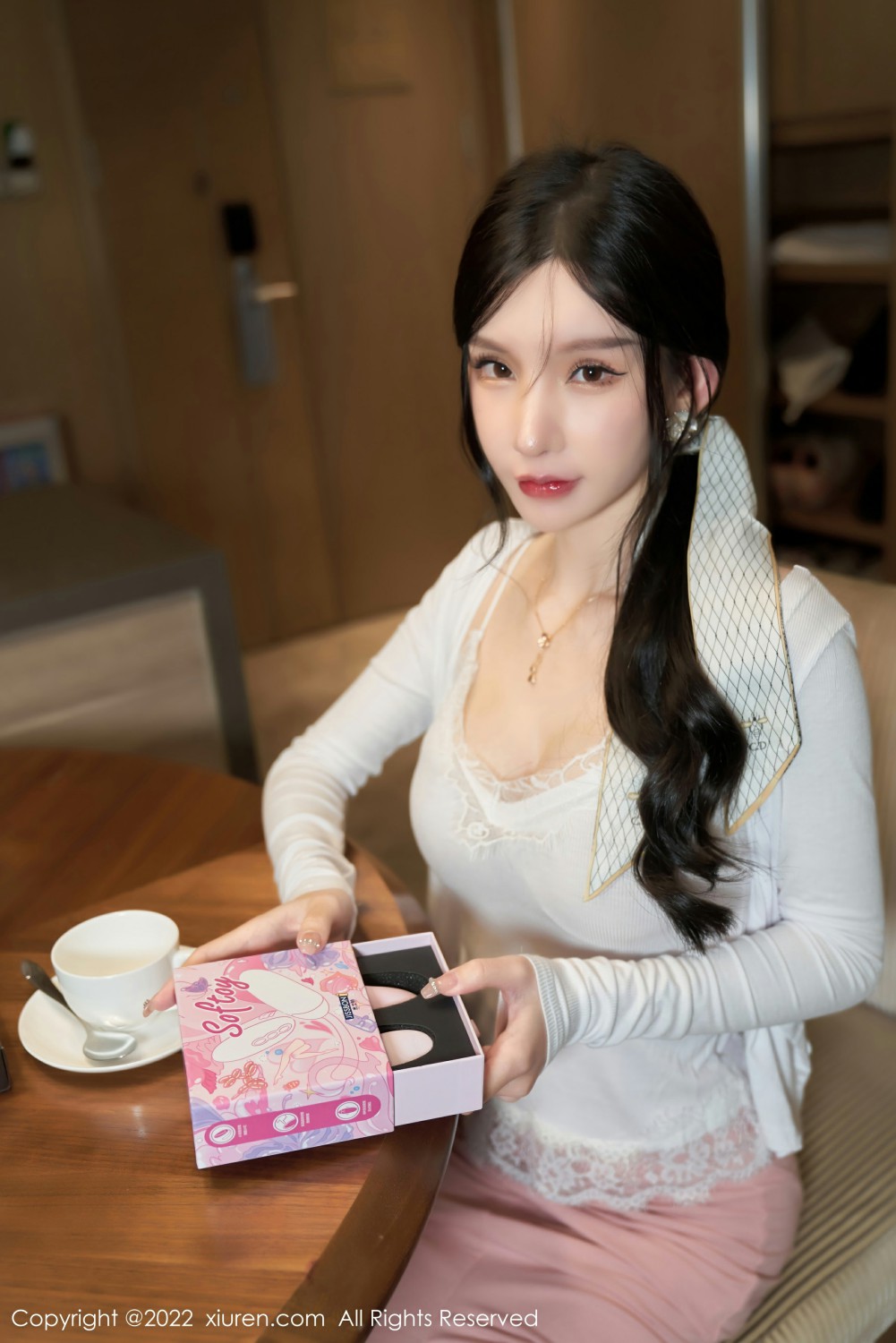 [XiuRen秀人网] 2022.01.26 No.4517 周于希Sally 粉色裙子第3张