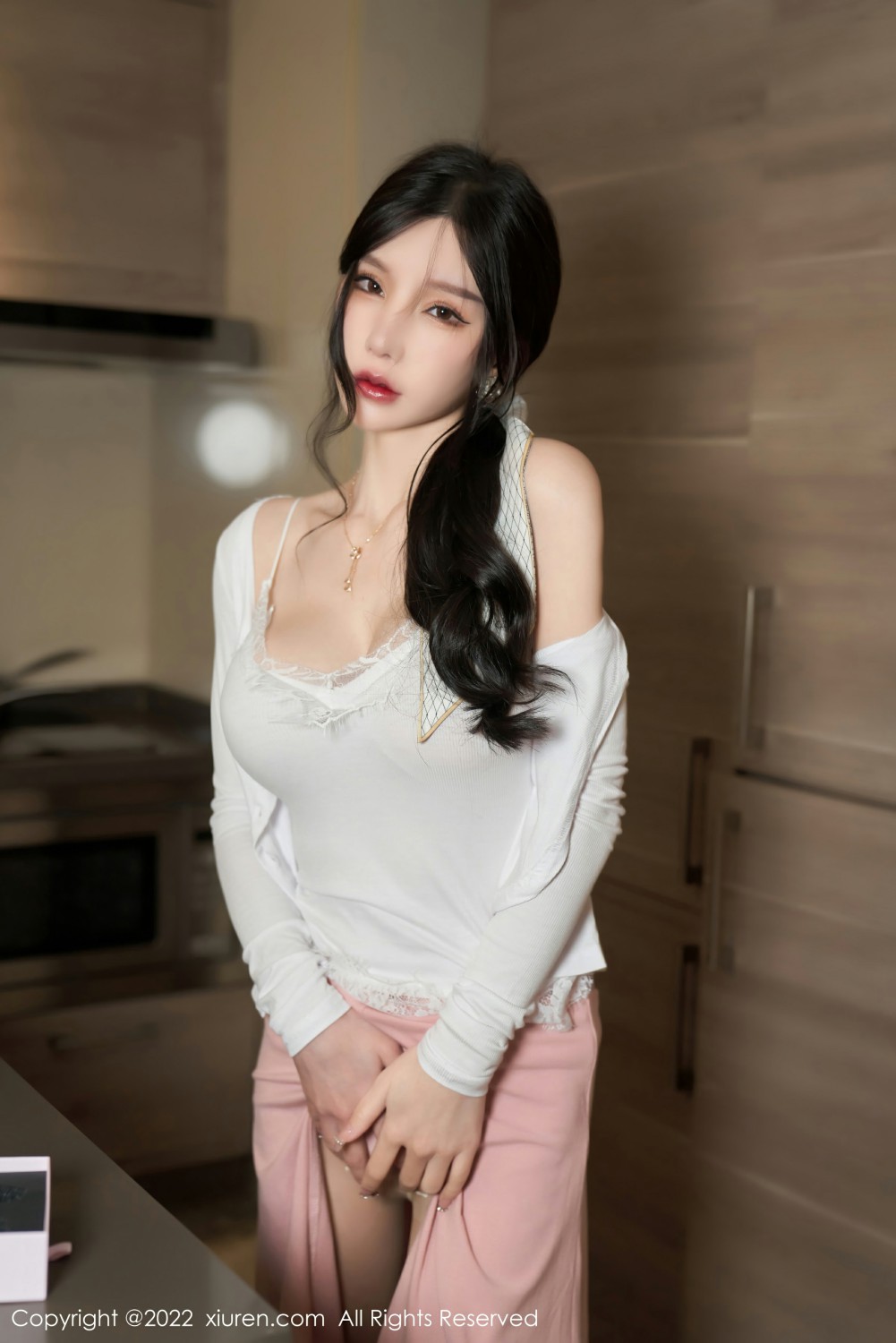 [XiuRen秀人网] 2022.01.26 No.4517 周于希Sally 粉色裙子第5张