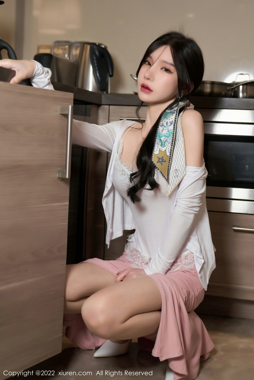 [XiuRen秀人网] 2022.01.26 No.4517 周于希Sally 粉色裙子第10张