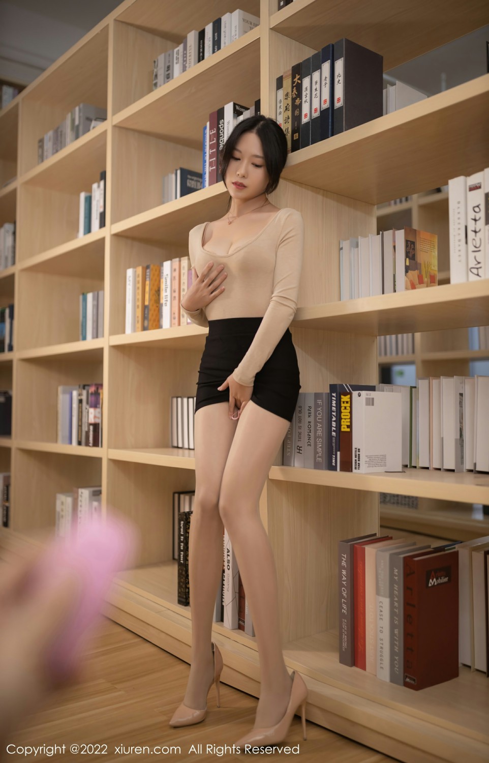 [XiuRen秀人网] 2022.01.27 No.4523 利世 图书馆写真第6张