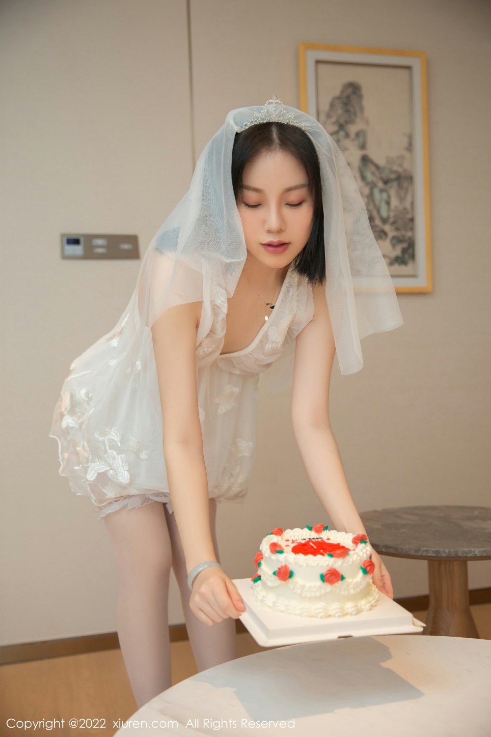[XiuRen秀人网] 2022.01.28 No.4530 一颗甜蛋黄a 结婚纪念日第1张
