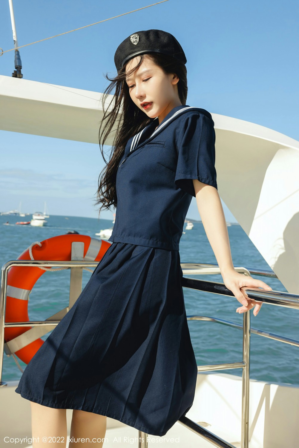 [XiuRen秀人网] 2022.01.29 No.4536 尹甜甜 游艇写真第2张