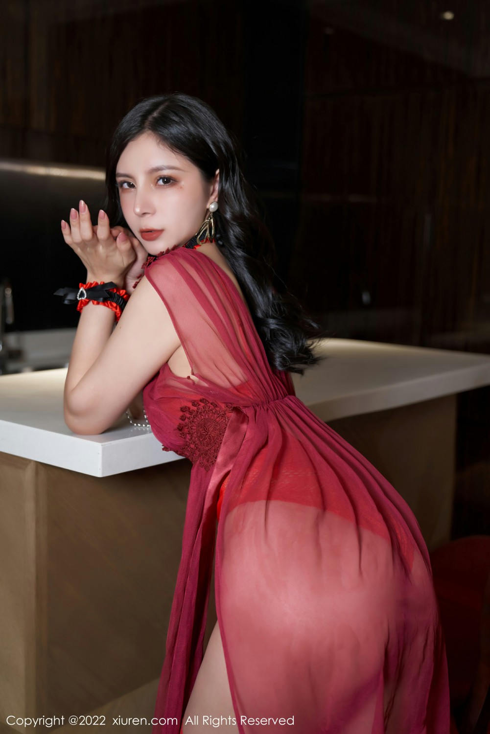 [XiuRen秀人网] 2022.01.29 No.4537 小蛮妖Yummy 情趣制服第3张