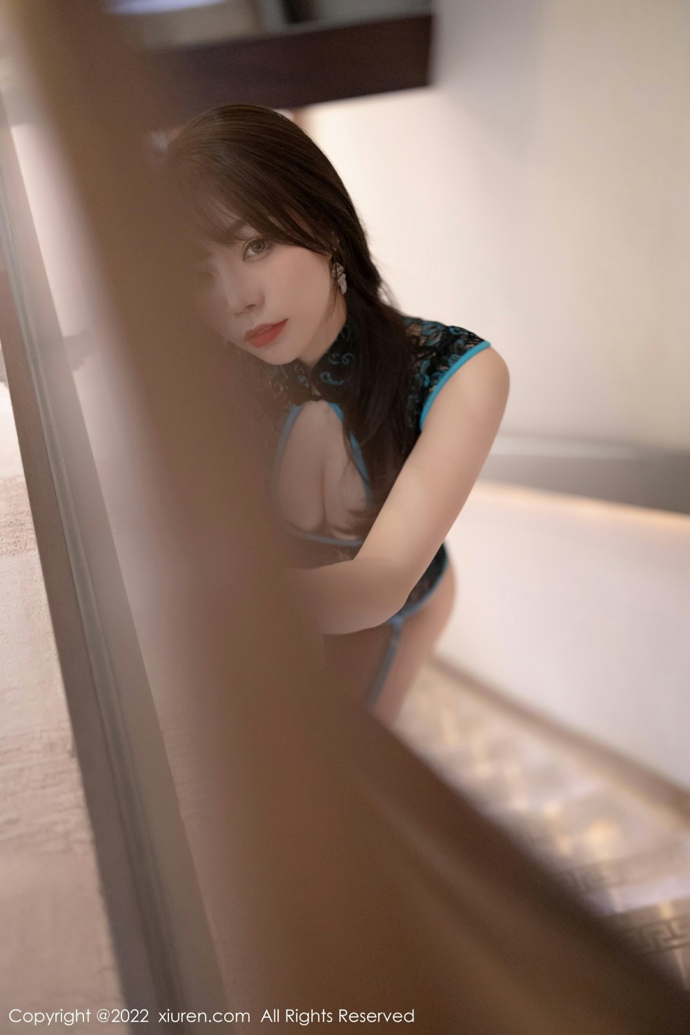 [XiuRen秀人网] 2022.01.30 No.4543 芝芝Booty 性感旗袍第9张