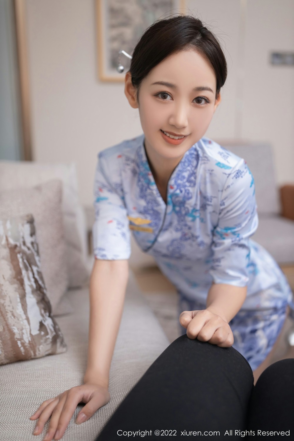 [XiuRen秀人网] 2022.02.07 No.4552 唐安琪 性感空姐第3张