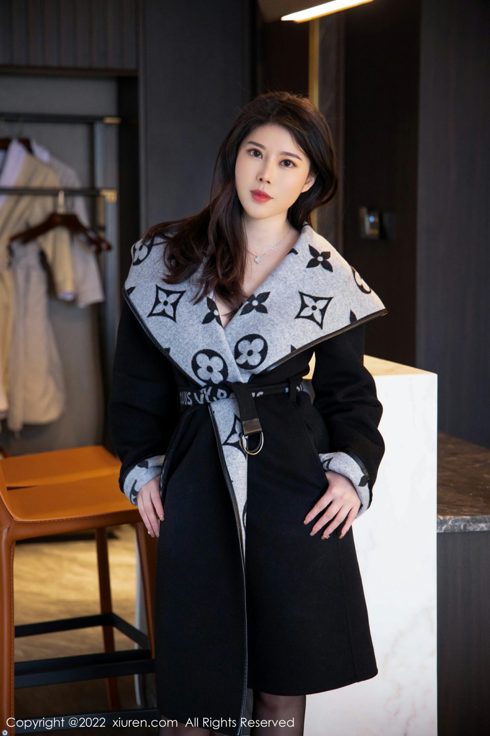 [XiuRen秀人网] 2022.02.09 No.4560 白茹雪 黑丝熟女第1张