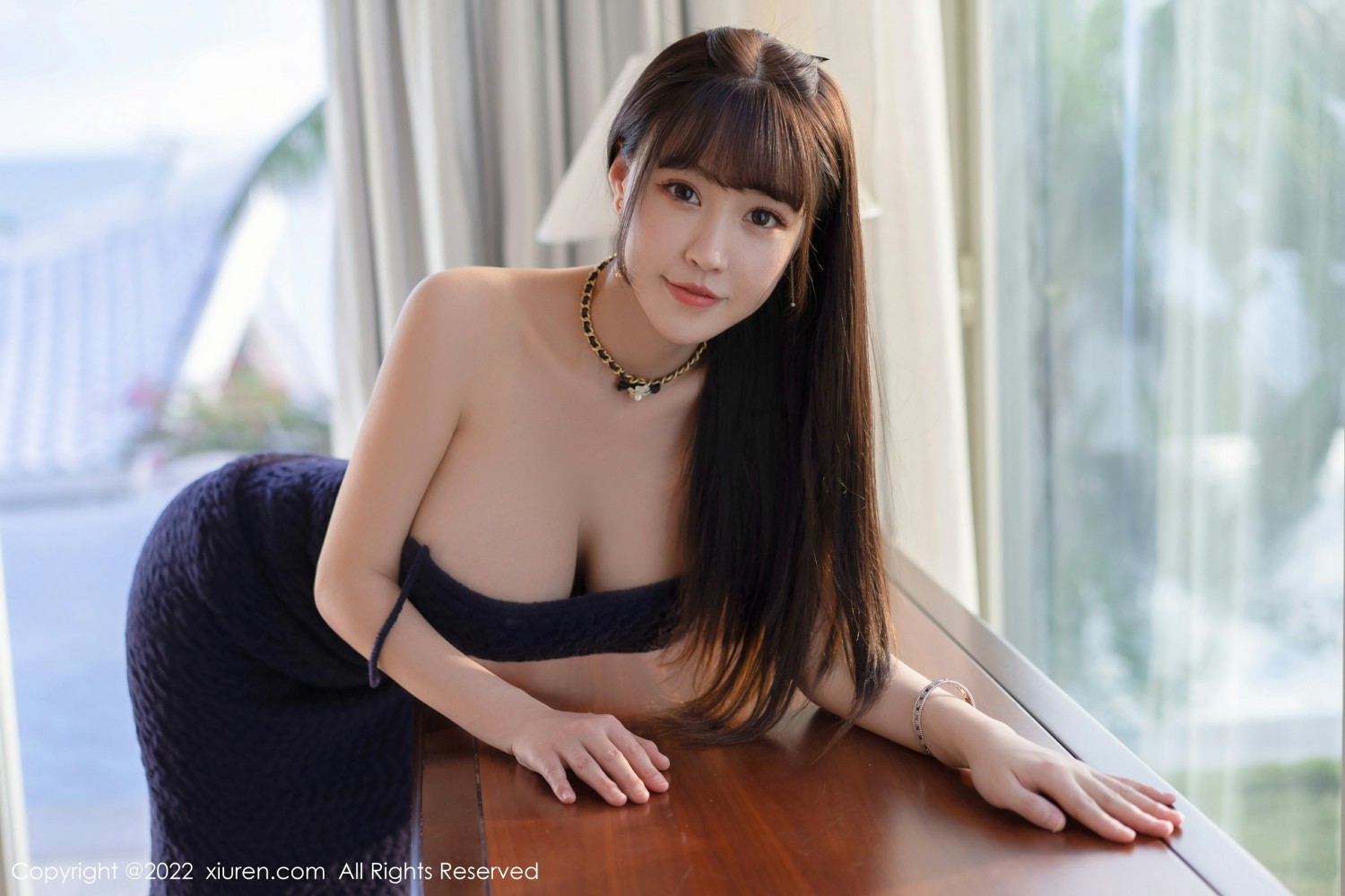 [XiuRen秀人网] 2022.02.09 No.4561 朱可儿Flora 诱人黑丝第2张