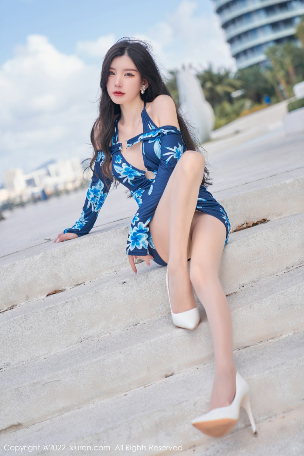 [XiuRen秀人网] 2022.02.09 No.4563 周于希Sally 三亚写真第4张