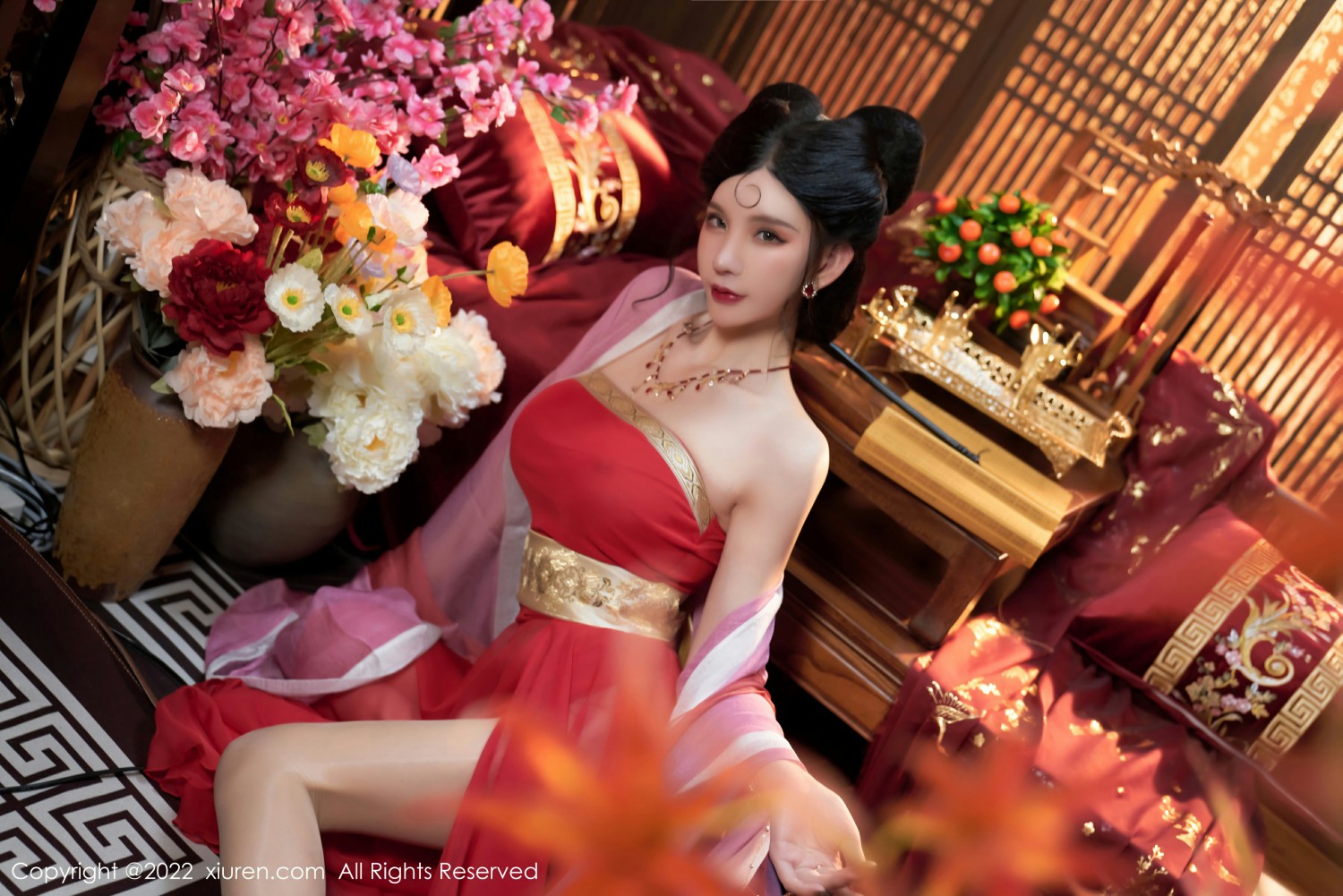 [XiuRen秀人网] 2022.02.11 No.4575 周于希Sally 春宵苦短第4张