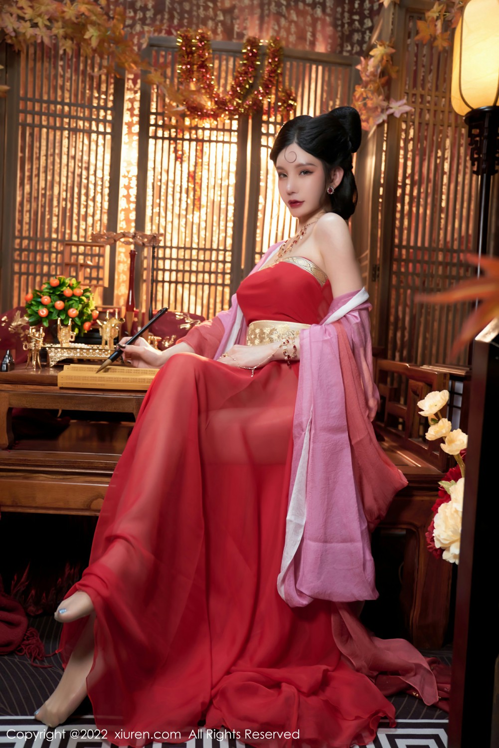[XiuRen秀人网] 2022.02.11 No.4575 周于希Sally 春宵苦短第5张