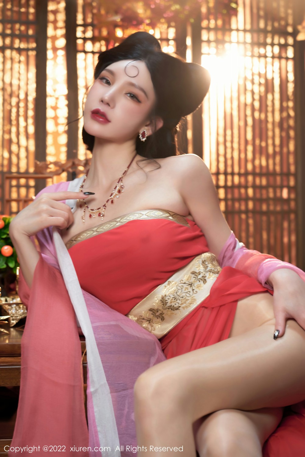 [XiuRen秀人网] 2022.02.11 No.4575 周于希Sally 春宵苦短第10张