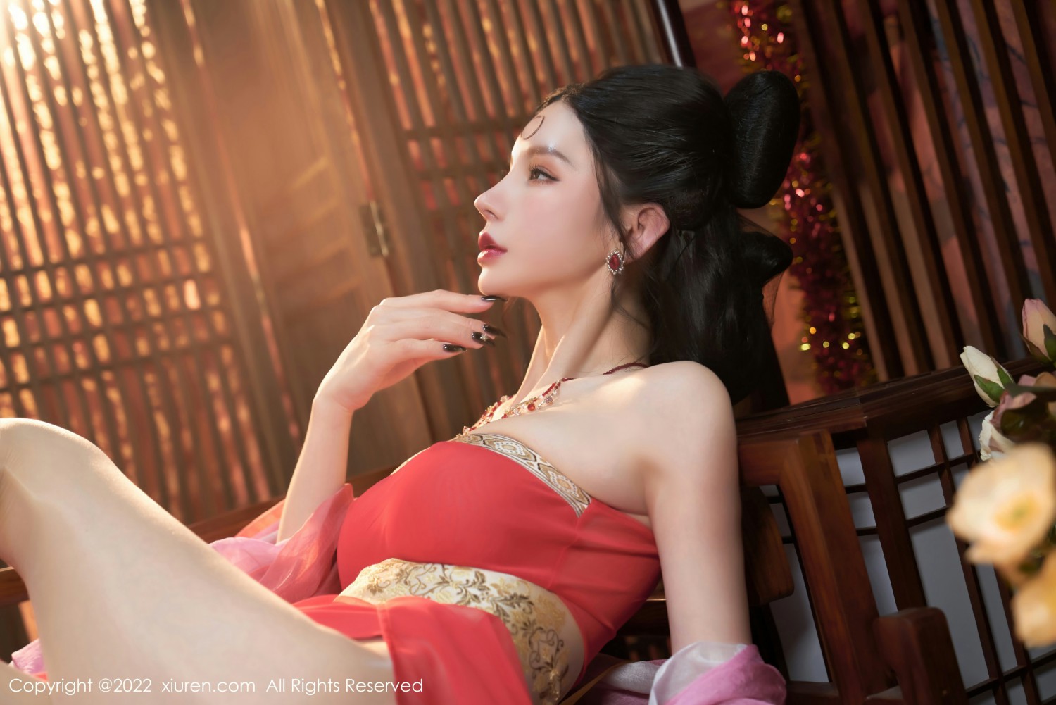 [XiuRen秀人网] 2022.02.11 No.4575 周于希Sally 春宵苦短第12张