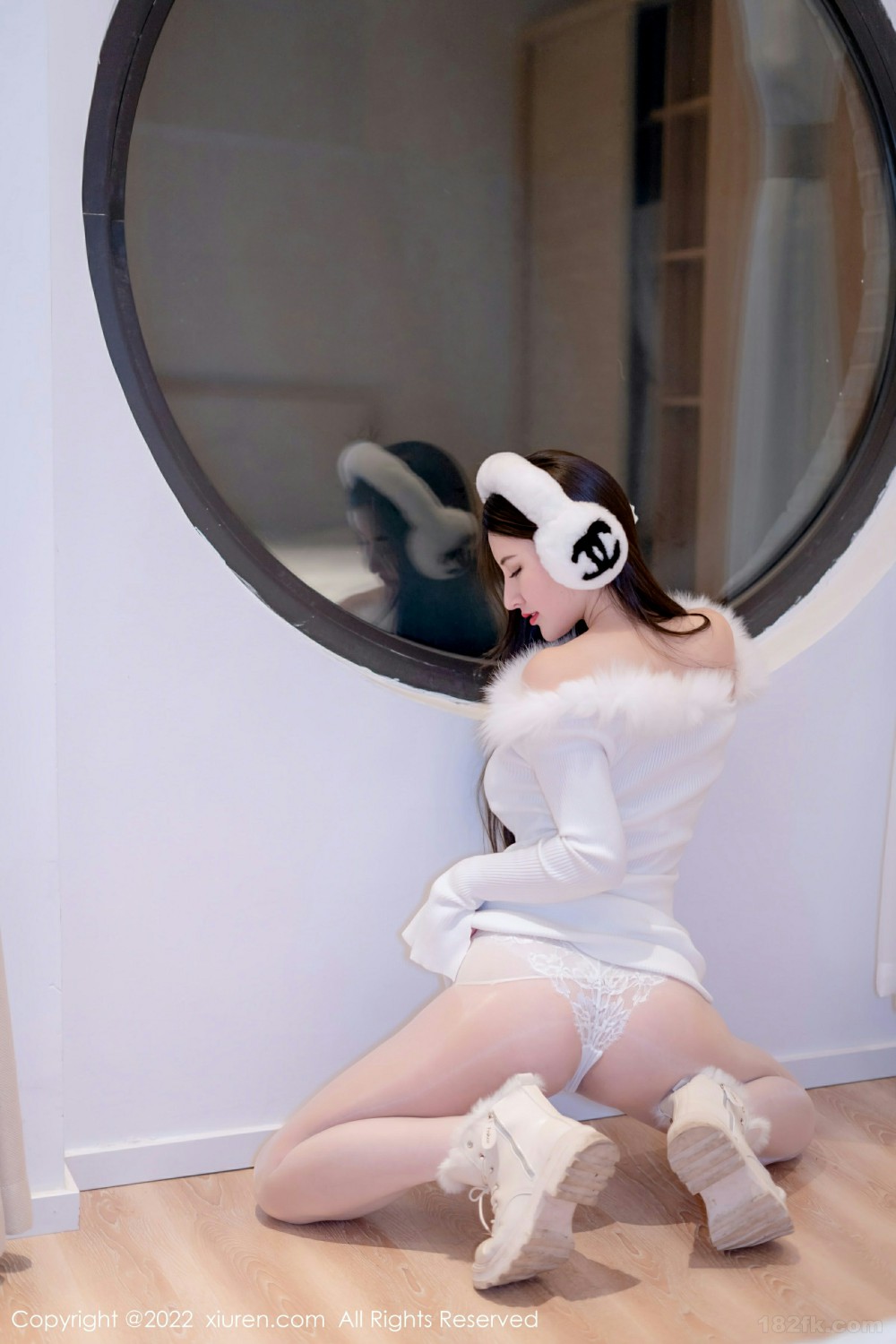 [XiuRen秀人网] 2022.02.14 No.4578 诗诗kiki 白色蕾丝第6张