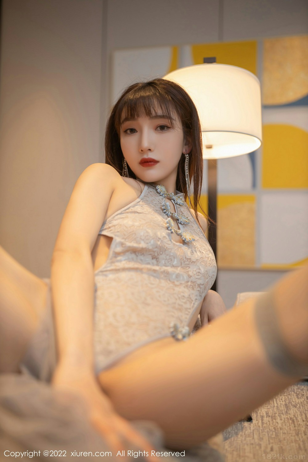 [XiuRen秀人网] 2022.02.16 No.4592 陆萱萱 灰色丝袜第11张