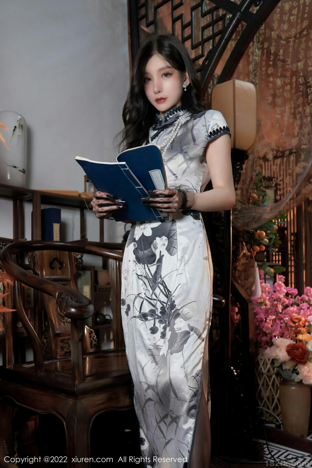 [XiuRen秀人网] 2022.02.18 No.4608 周于希Sally 水墨长裙第1张