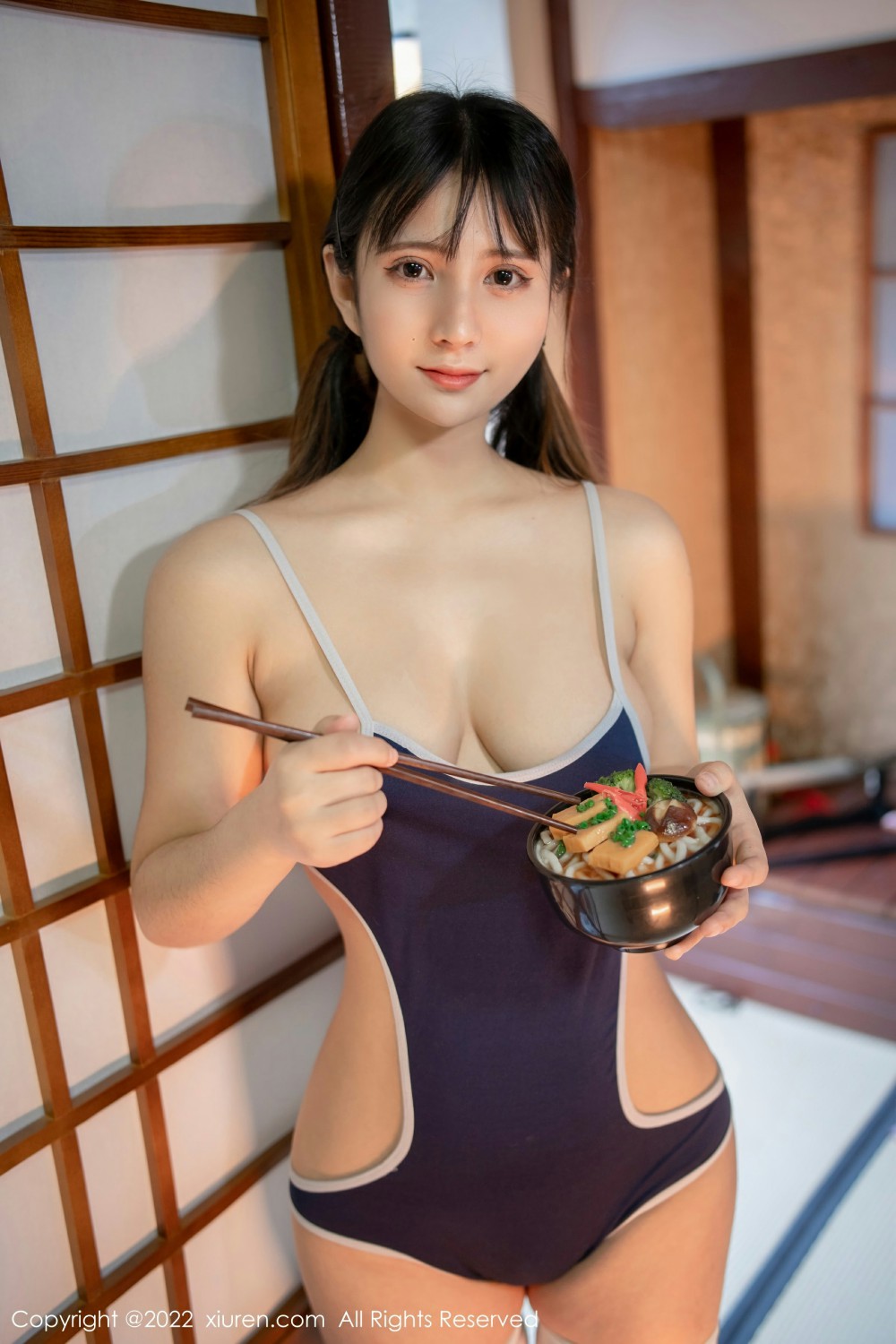 [XiuRen秀人网] 2022.02.23 No.4624 久久Aimee 居酒屋写真第7张
