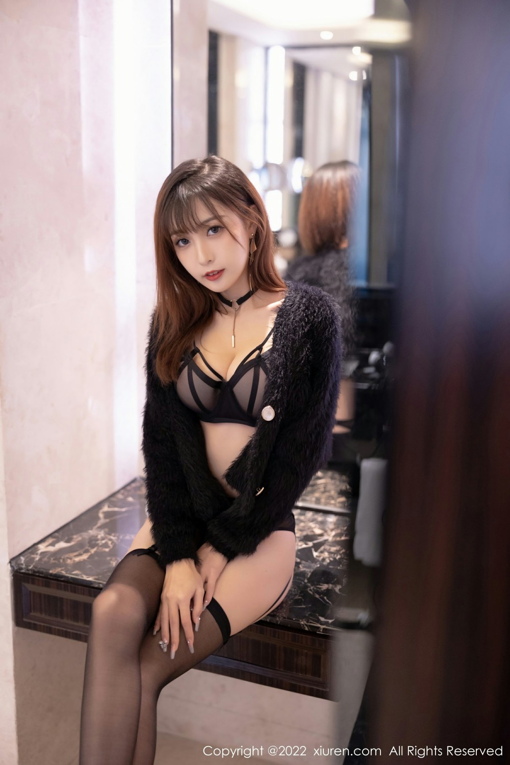 [XiuRen秀人网] 2022.02.24 No.4632 林星阑 诱人黑丝第10张