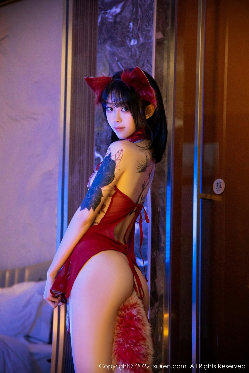 [XiuRen秀人网] 2022.02.24 No.4634 奶瓶. 性感小狐狸第6张