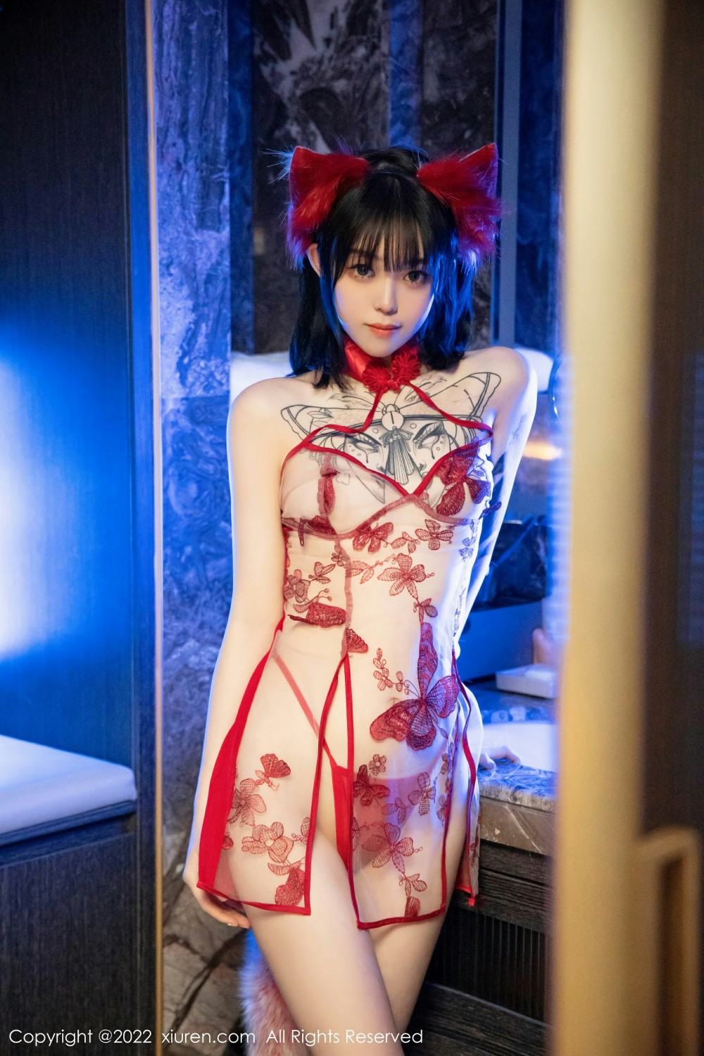 [XiuRen秀人网] 2022.02.24 No.4634 奶瓶. 性感小狐狸第2张
