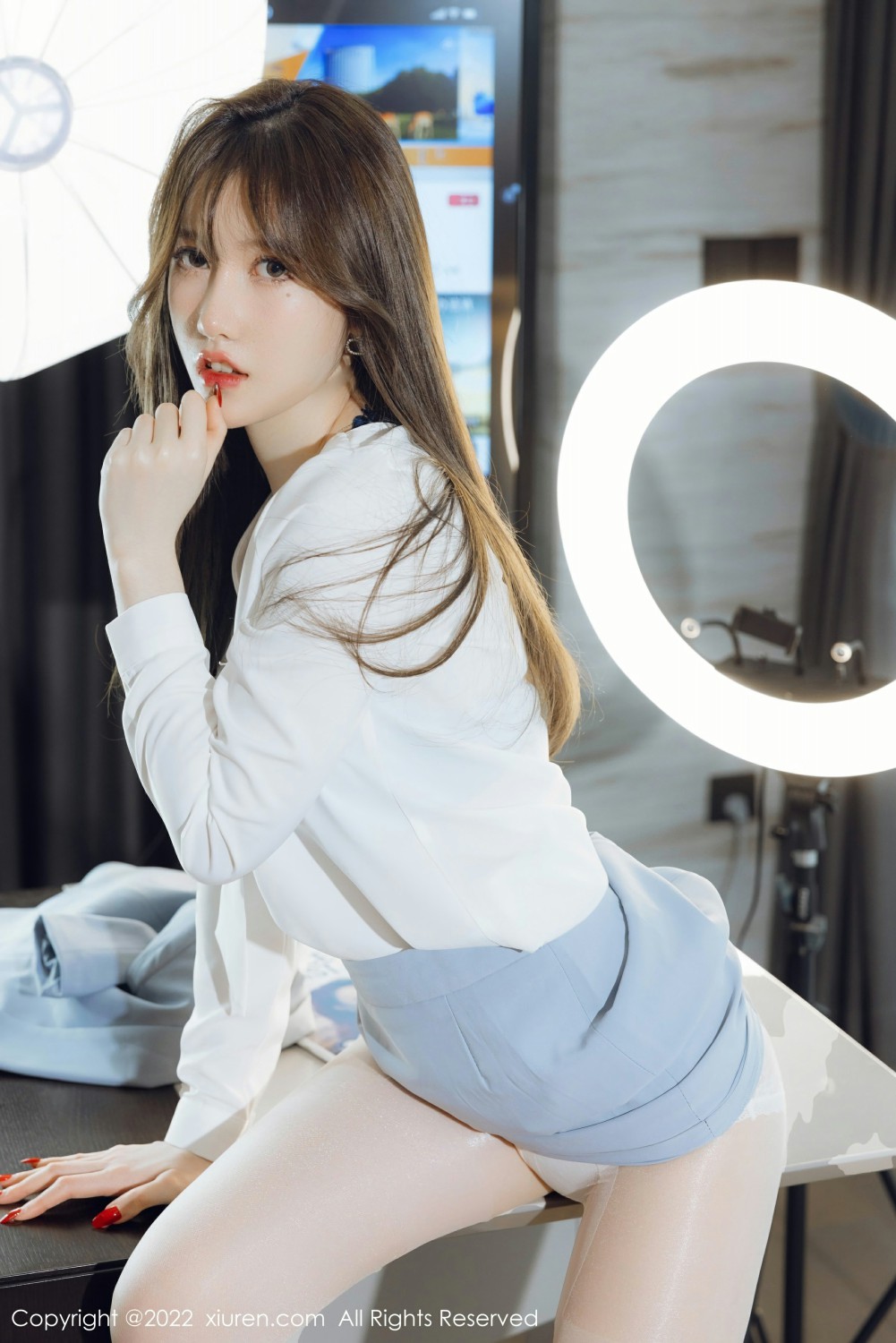 [XiuRen秀人网] 2022.03.02 No.4658 美桃酱 制服系列第7张