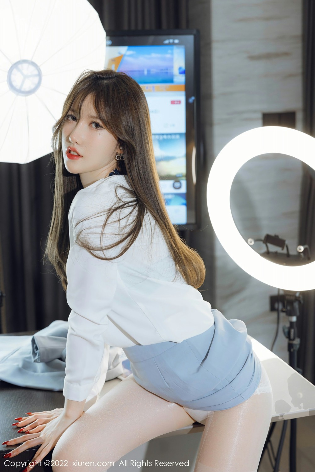 [XiuRen秀人网] 2022.03.02 No.4658 美桃酱 制服系列第7张