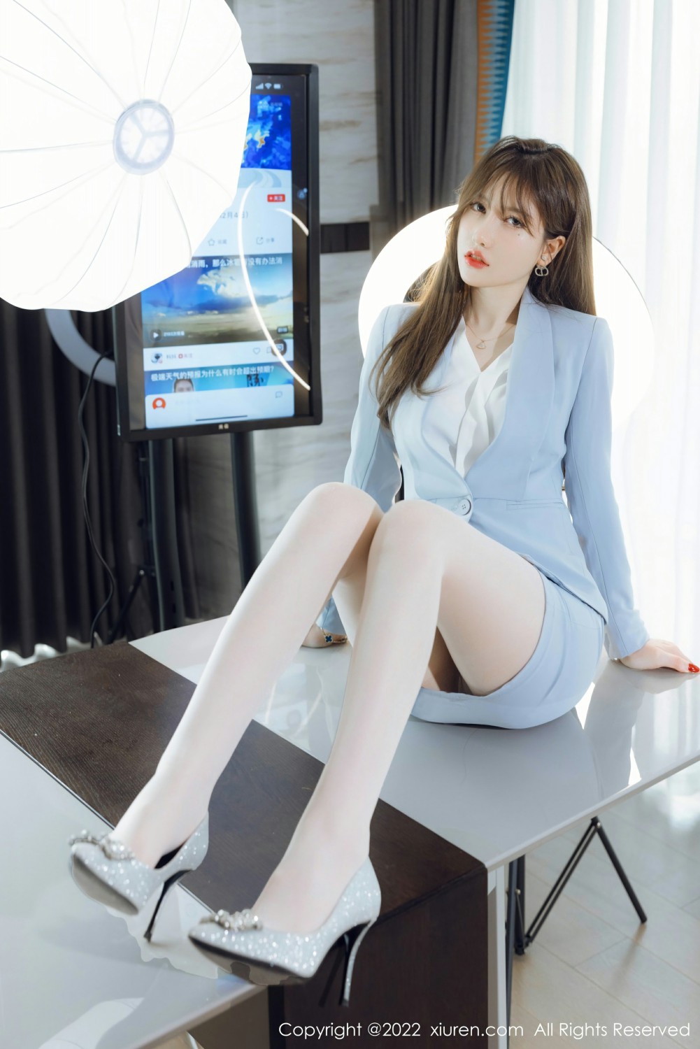 [XiuRen秀人网] 2022.03.02 No.4658 美桃酱 制服系列第2张