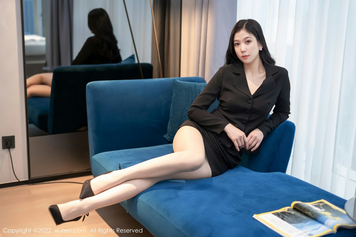 [XiuRen秀人网] 2022.03.09 No.4690 李雅柔182CM 职业制服第2张