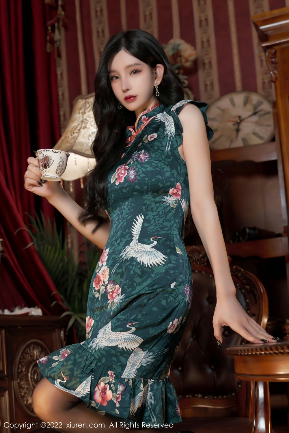 [XiuRen秀人网] 2022.03.09 No.4695 周于希Sally 妩媚含情第1张