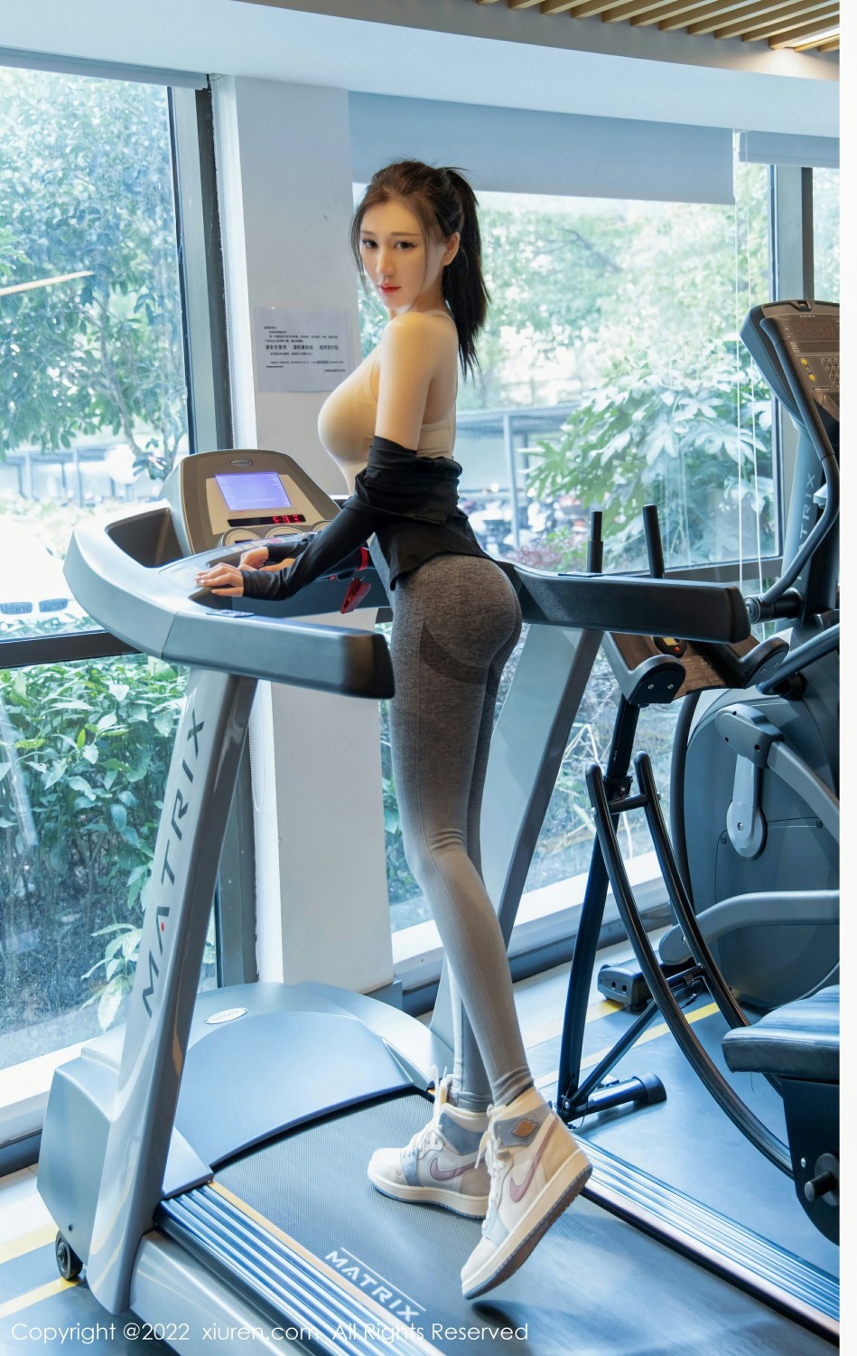 [XiuRen秀人网] 2022.03.11 No.4703 顾乔楠Cora 健身房写真第5张
