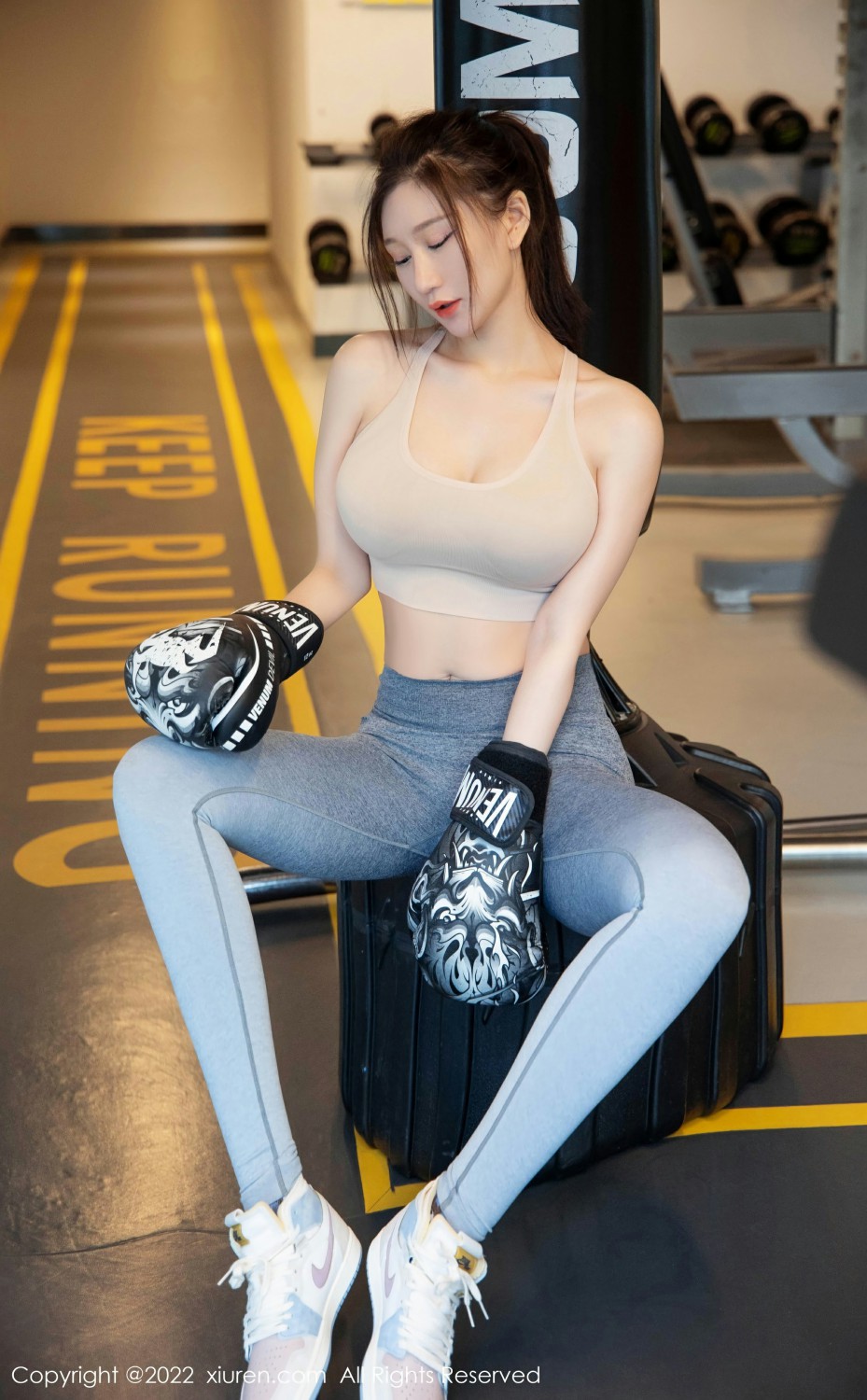 [XiuRen秀人网] 2022.03.11 No.4703 顾乔楠Cora 健身房写真第9张