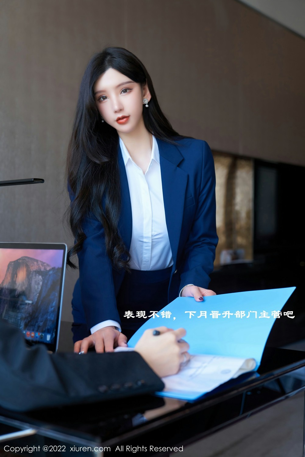[XiuRen秀人网] 2022.03.11 No.4708 周于希Sally 职场风云第1张