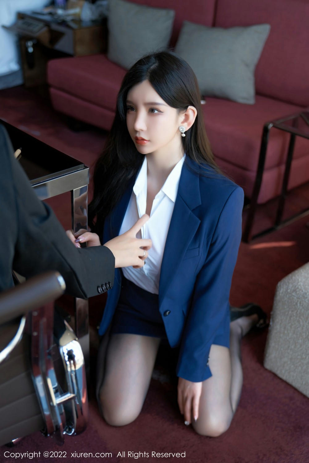 [XiuRen秀人网] 2022.03.11 No.4708 周于希Sally 职场风云第3张