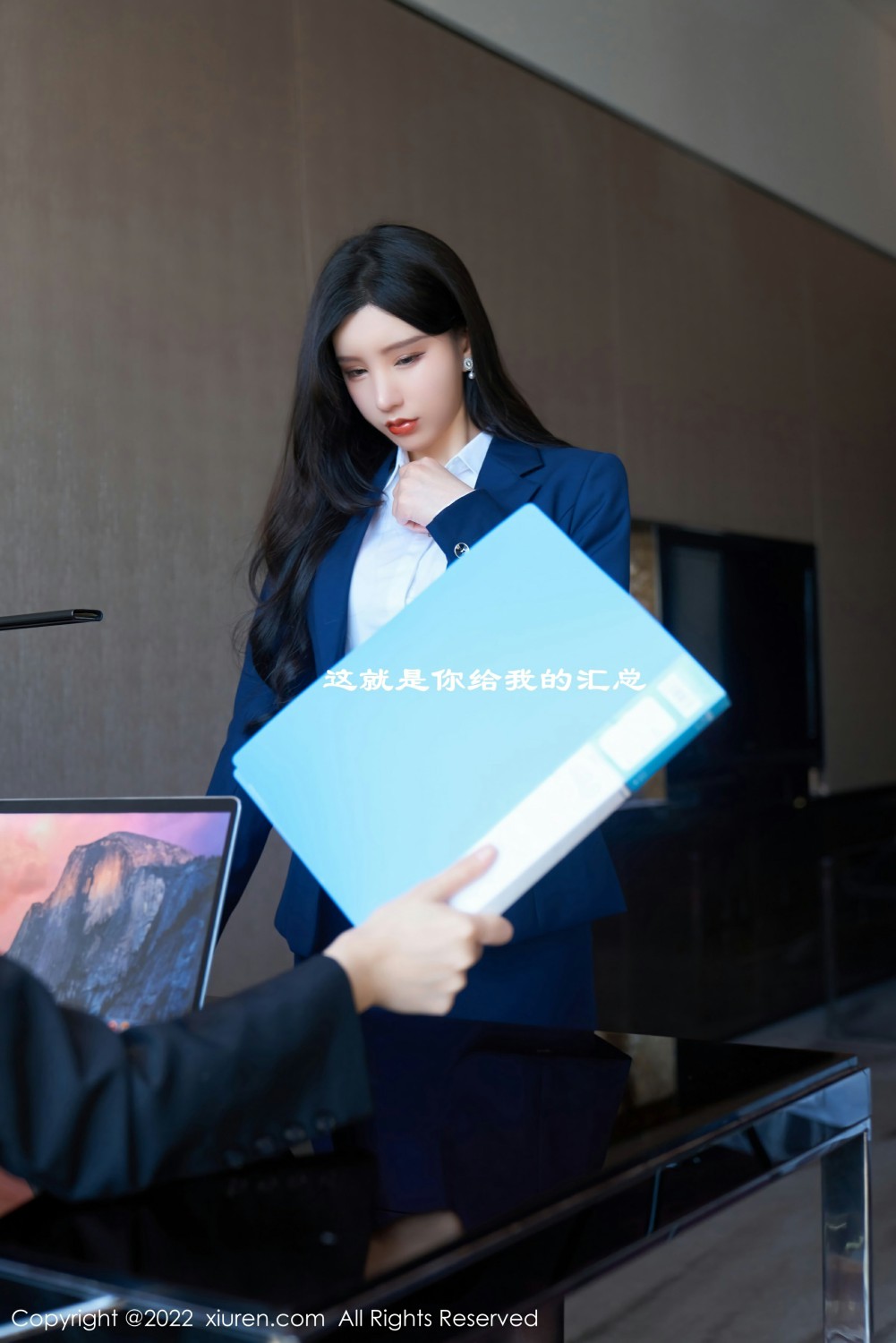 [XiuRen秀人网] 2022.03.11 No.4708 周于希Sally 职场风云第2张