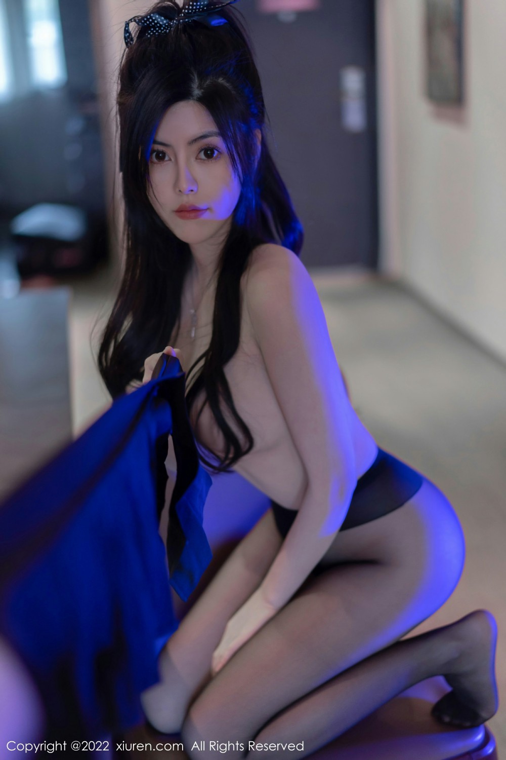 [XiuRen秀人网] 2022.03.15 No.4718 白甜 黑色短裙第7张