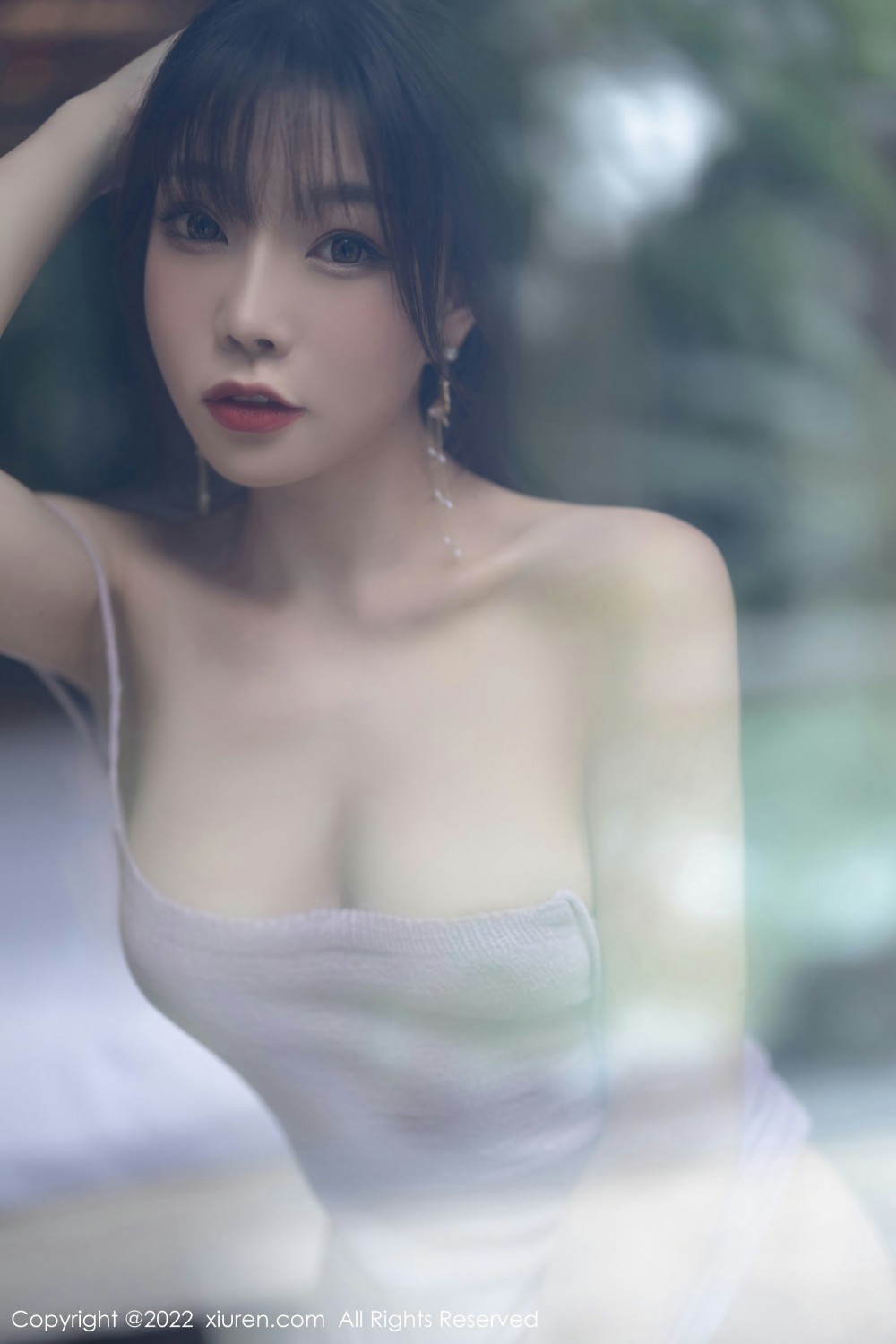 [XiuRen秀人网] 2022.03.17 No.4734 芝芝Booty 紫色吊带第12张