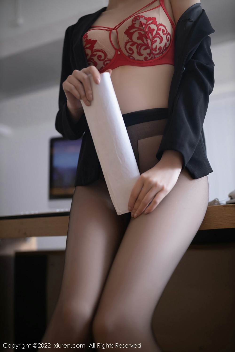 [XiuRen秀人网] 2022.03.22 No.4755 安然Maleah 女老板写真第12张