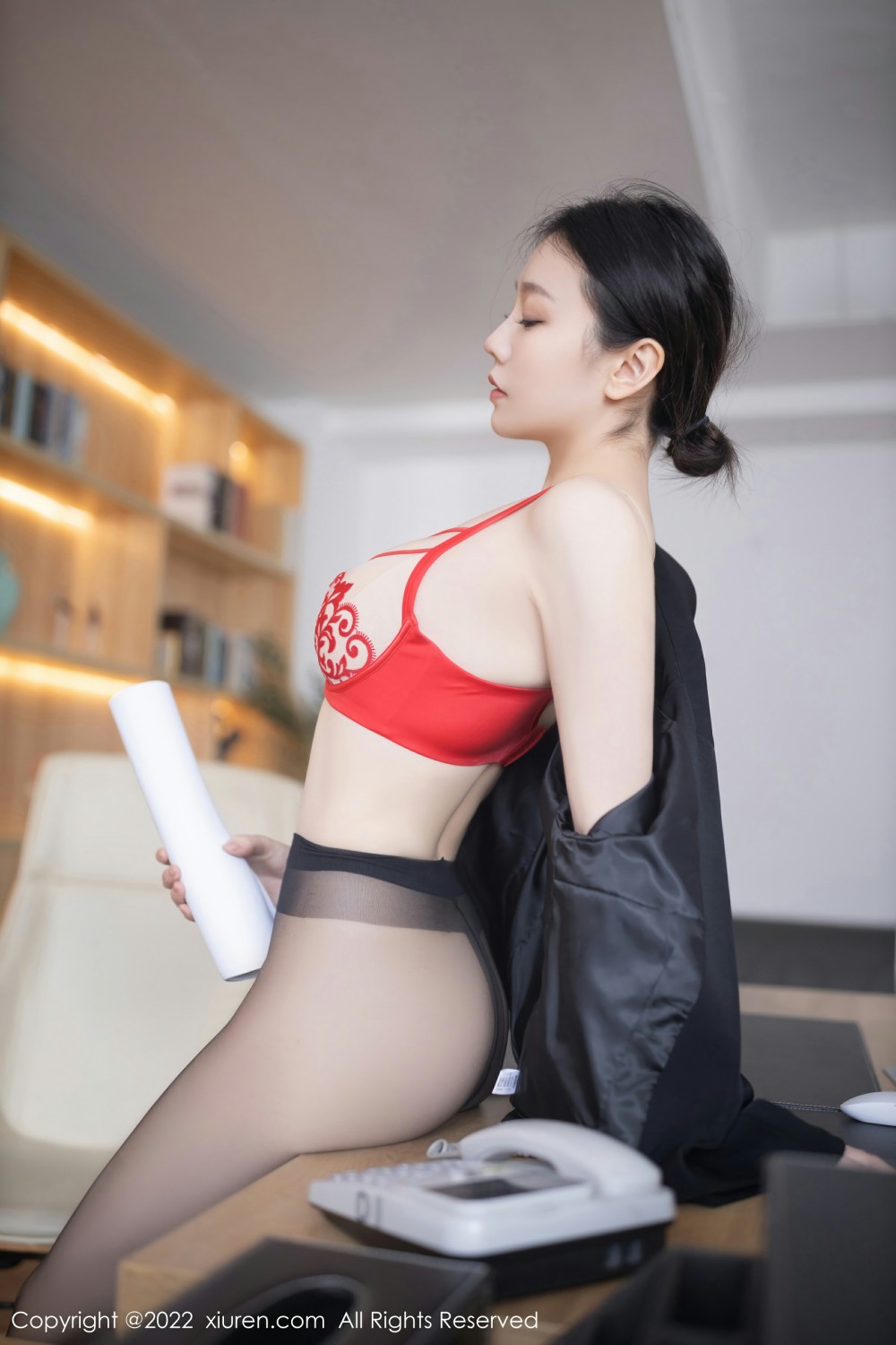 [XiuRen秀人网] 2022.03.22 No.4755 安然Maleah 女老板写真第12张