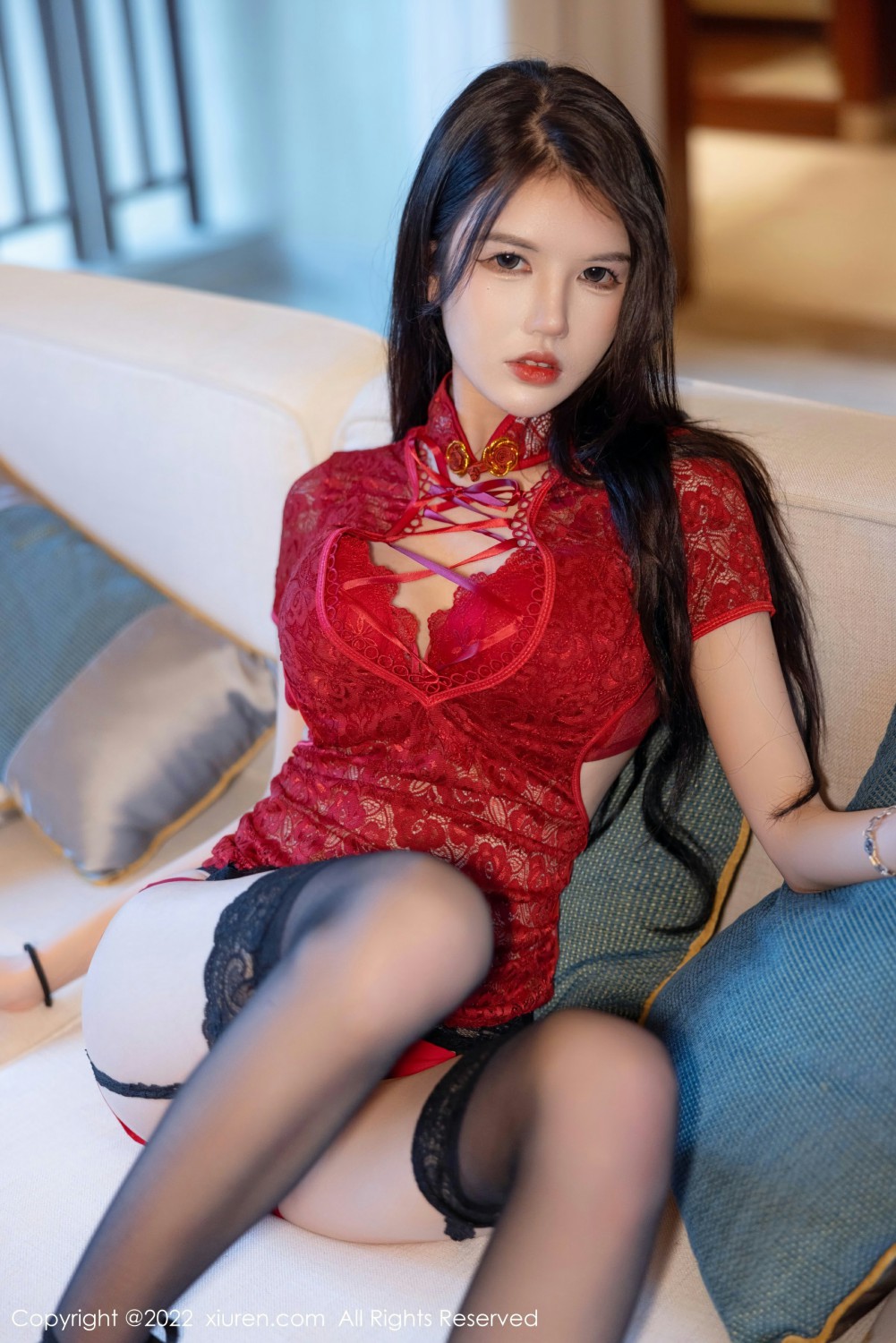 [XiuRen秀人网] 2022.04.27 No.4934 媛媛酱belle第1张