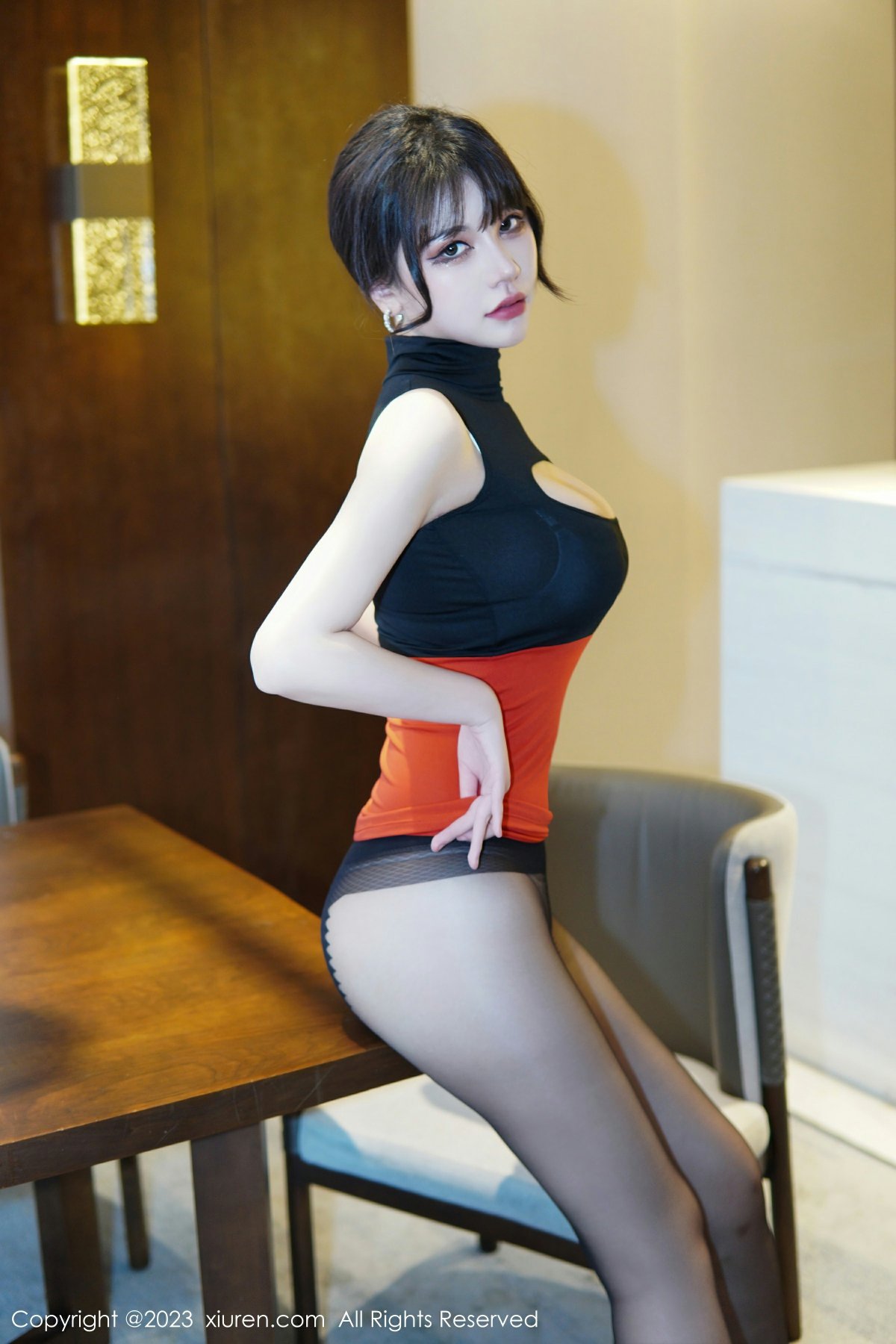 [XiuRen秀人网] 2023.01.03 No.6075 桃桃子_第6张