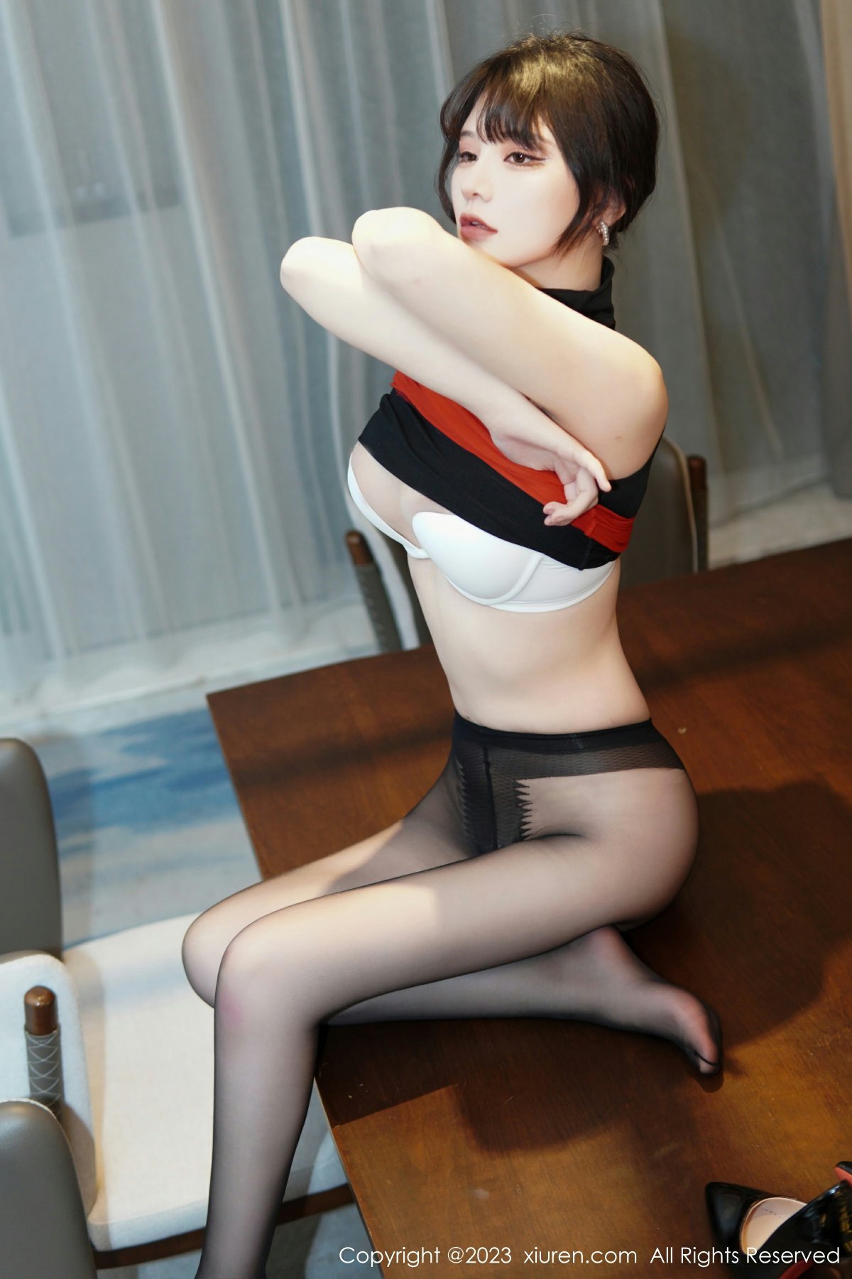 [XiuRen秀人网] 2023.01.03 No.6075 桃桃子_第9张