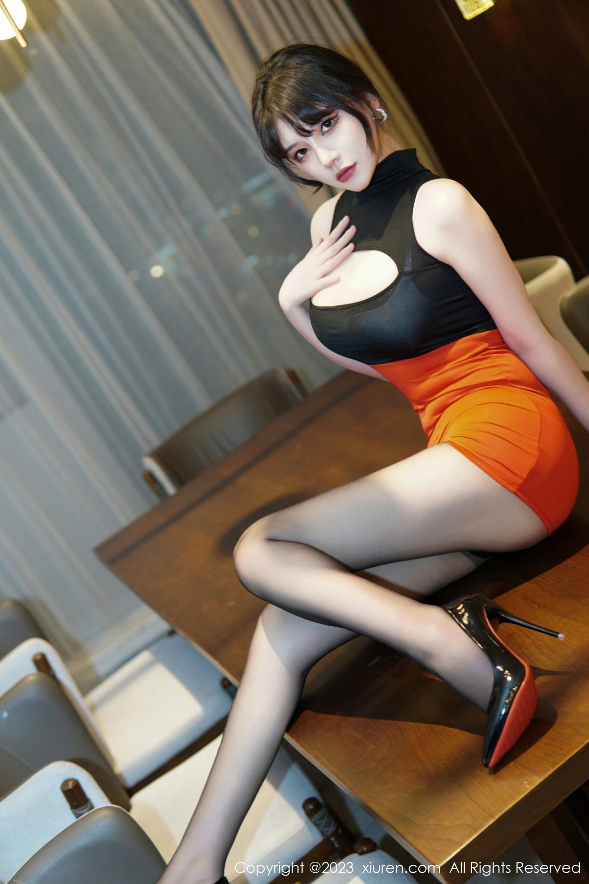 [XiuRen秀人网] 2023.01.03 No.6075 桃桃子_第2张