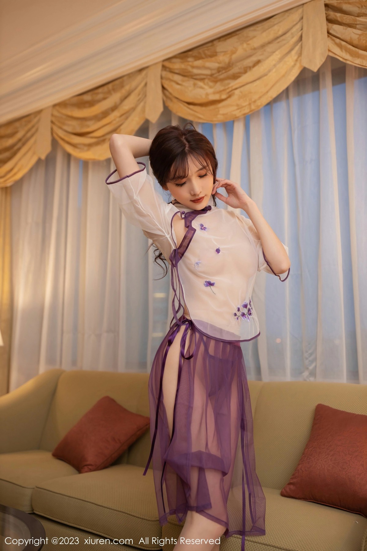 [XiuRen秀人网] 2023.04.20 No.6608 陆萱萱第2张