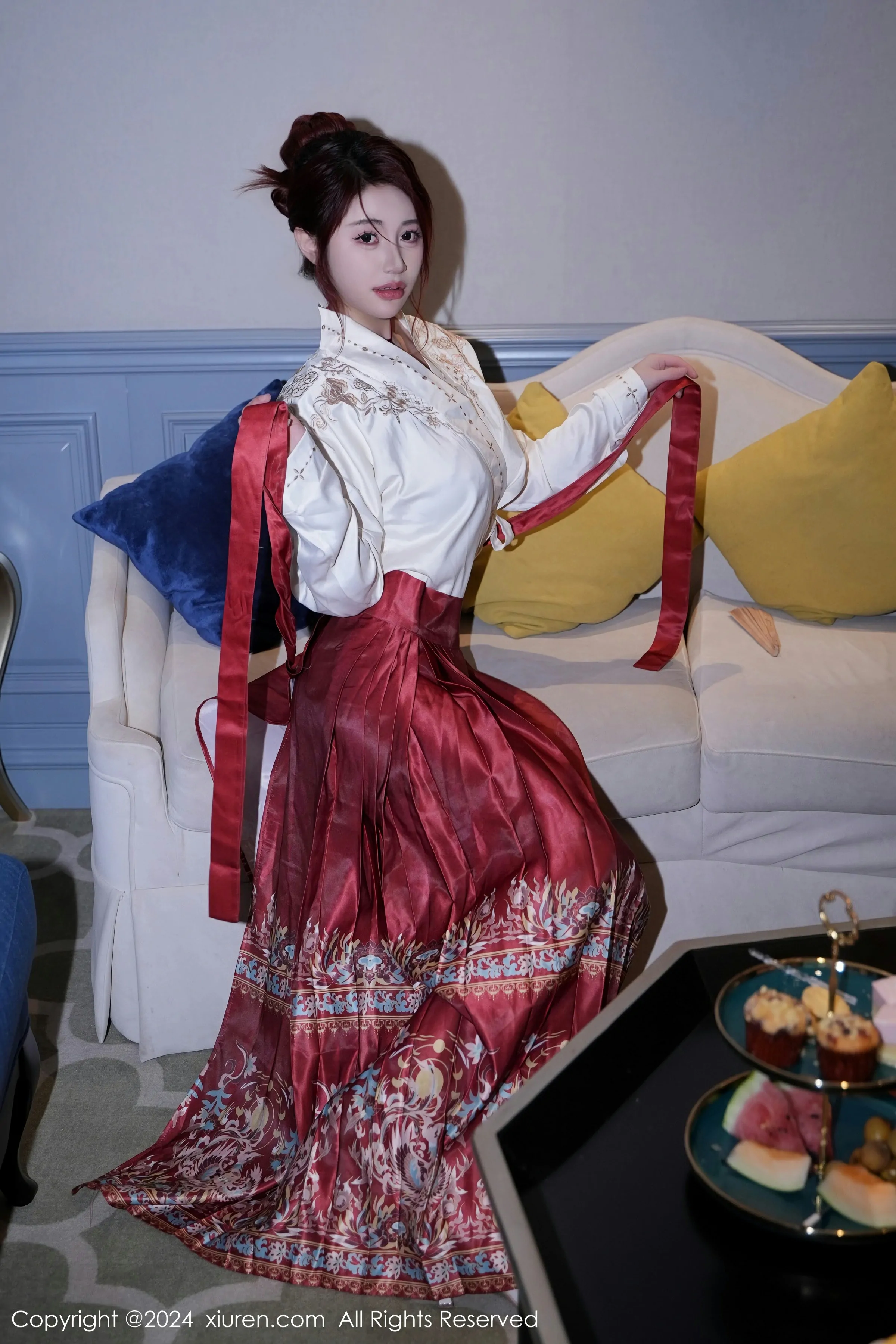 [XiuRen秀人网] 2024.01.19 No.7985 美七 Mia第4张