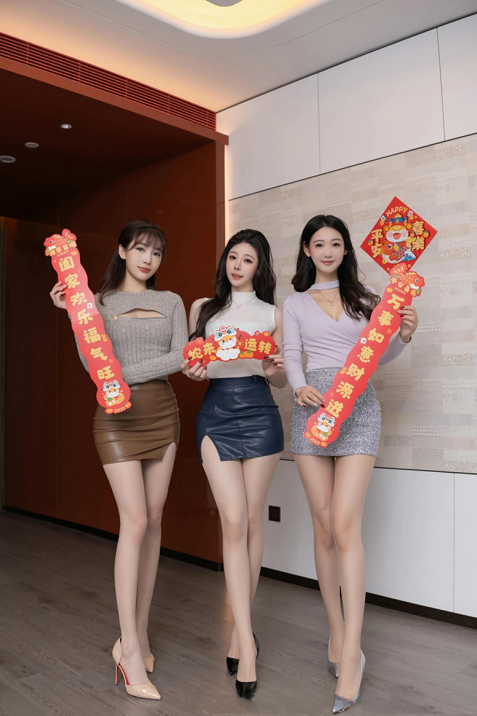 [XiuRen秀人网] 2025.01.26 No.9832 小逗逗 唐安琪 陆萱萱 模特合集第1张
