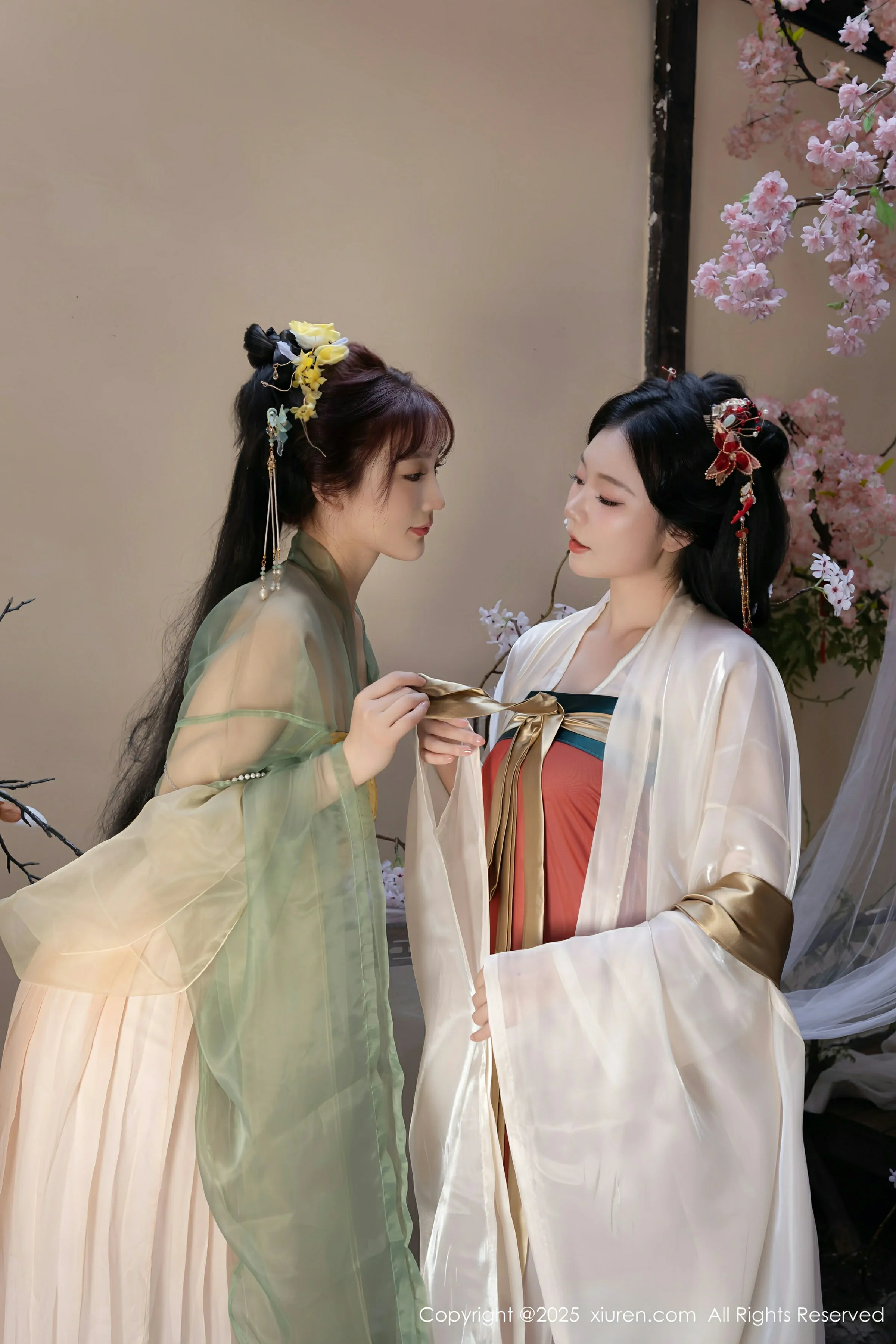[XiuRen秀人网] 2025.04.29 No.10223 陆萱萱 安然anran 模特合集第1张