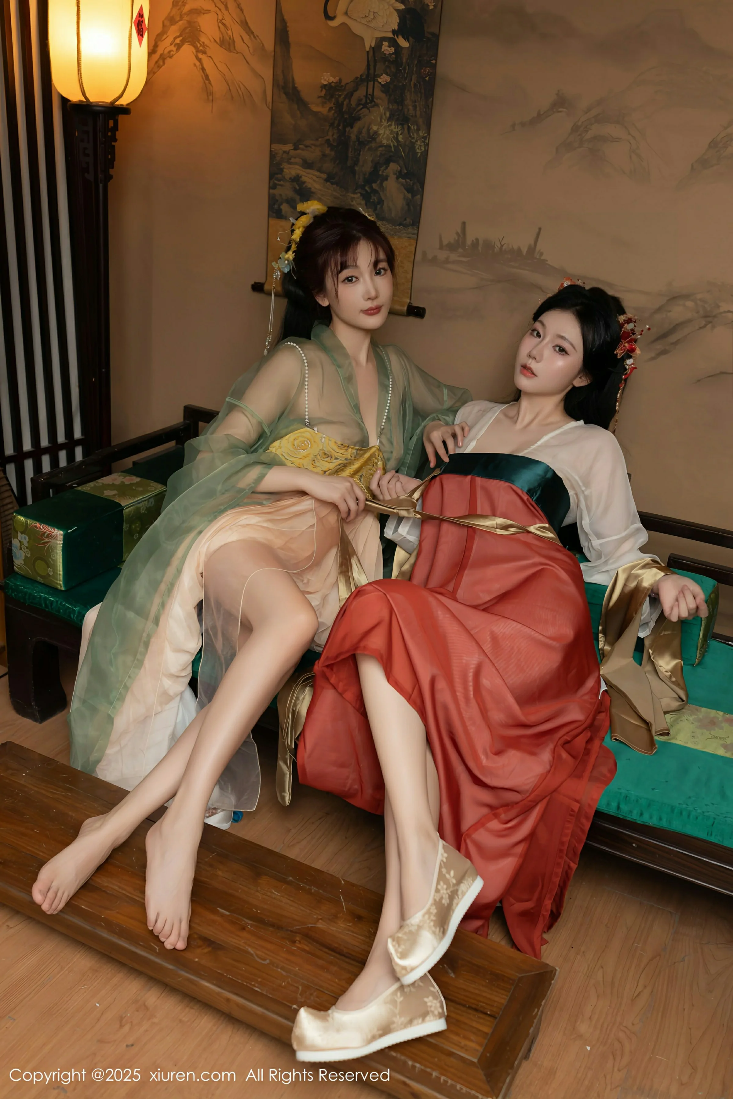 [XiuRen秀人网] 2025.04.29 No.10223 陆萱萱 安然anran 模特合集第12张